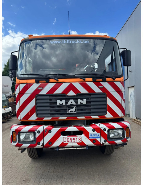 MAN ME 18.250 4X4 **4X4-TIPPER+PALFINGER PK7501-BELGIAN TRUCK** - Kravas automašīna pašizgāzējs, Kravas auto ar manipulatoru: foto 4 MAN ME 18.250 4X4 **4X4-TIPPER+PALFINGER PK7501-BELGIAN TRUCK** - Kravas automašīna pašizgāzējs, Kravas auto ar manipulatoru: foto 4