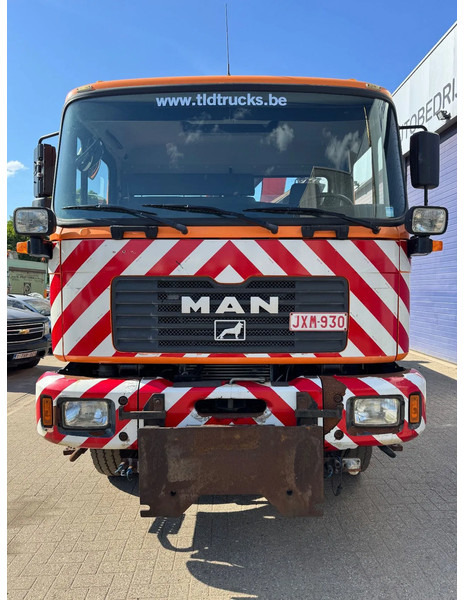 MAN ME18.250 **4x4-TIPPER+PALFINGER PK8500-BELGIAN TRUCK** - Kravas automašīna pašizgāzējs, Kravas auto ar manipulatoru: foto 2 MAN ME18.250 **4x4-TIPPER+PALFINGER PK8500-BELGIAN TRUCK** - Kravas automašīna pašizgāzējs, Kravas auto ar manipulatoru: foto 2