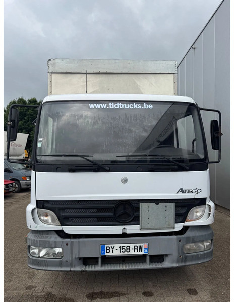 Mercedes-Benz Atego 1218 **MANUAL GEARBOX-STEEL SUSPENSION** - Kravas automašīna ar slēgto virsbūvi: foto 2 Mercedes-Benz Atego 1218 **MANUAL GEARBOX-STEEL SUSPENSION** - Kravas automašīna ar slēgto virsbūvi: foto 2