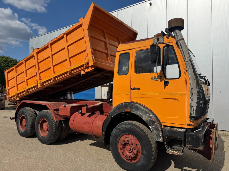 Mercedes-Benz NG 2632 V10 **TIPPER-BENNE-KIPPER-TOPSHAPE** - Kravas automašīna pašizgāzējs: foto 1 Mercedes-Benz NG 2632 V10 **TIPPER-BENNE-KIPPER-TOPSHAPE** - Kravas automašīna pašizgāzējs: foto 1