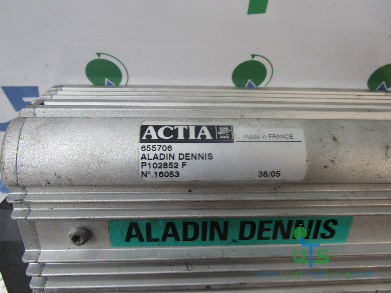 ALADIN DENNIS ACTIA ECU P/NO P102852F/655706 - Elektroniskais vadības bloks (ECU) - Komunālā/ Specializētā tehnika: foto 2 ALADIN DENNIS ACTIA ECU P/NO P102852F/655706 - Elektroniskais vadības bloks (ECU) - Komunālā/ Specializētā tehnika: foto 2