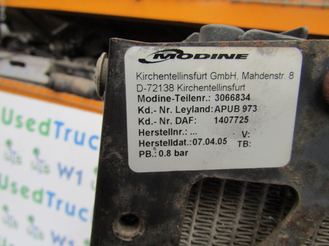 DAF LF 55 RADIATOR P/NO 3066834 - Radiators - Kravas automašīna: foto 2 DAF LF 55 RADIATOR P/NO 3066834 - Radiators - Kravas automašīna: foto 2