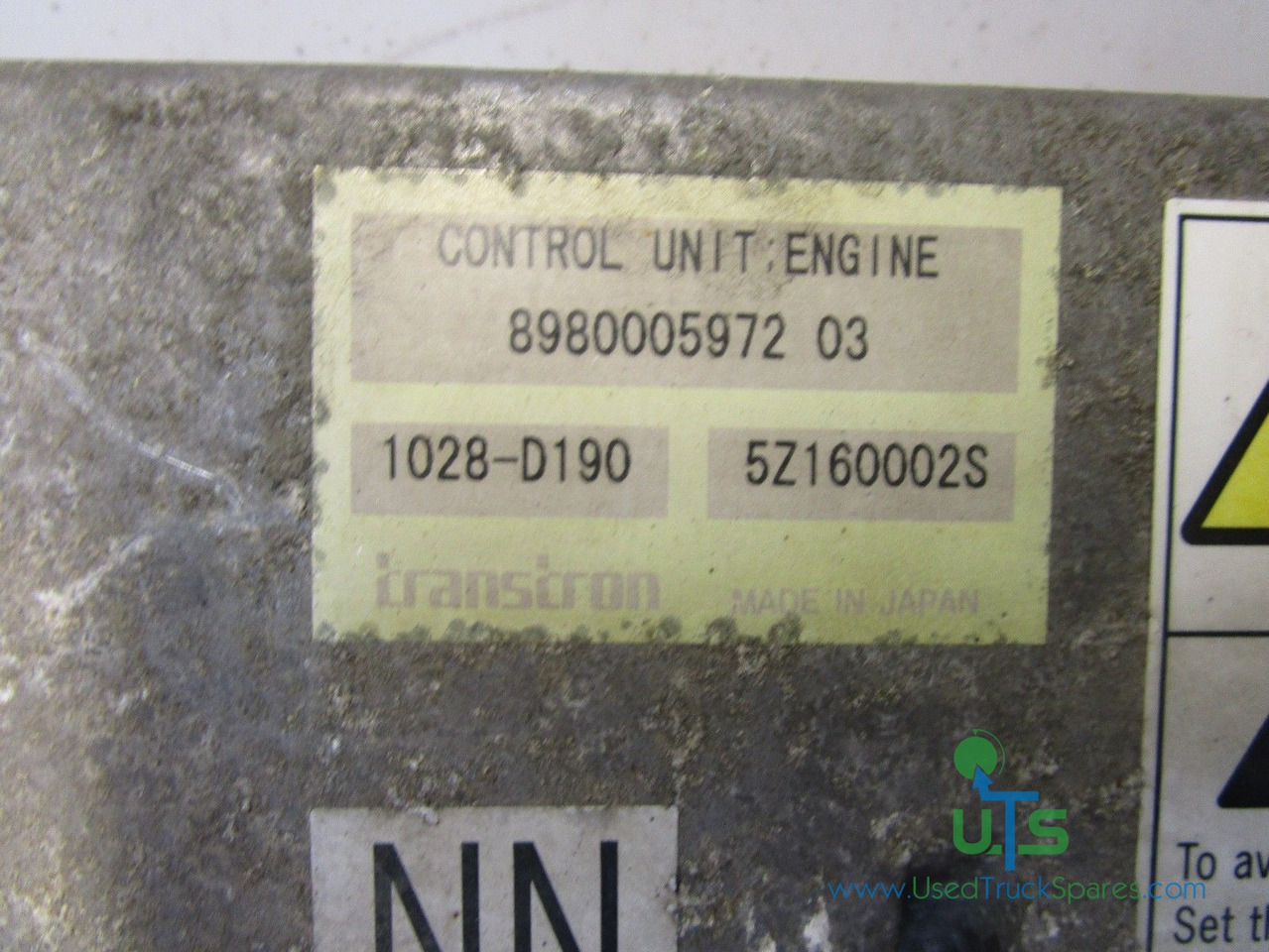 ISUZU NQR 4HK1 ENGINE ECU P/NO 8980005972 03 - Elektroniskais vadības bloks (ECU) - Kravas automašīna: foto 2 ISUZU NQR 4HK1 ENGINE ECU P/NO 8980005972 03 - Elektroniskais vadības bloks (ECU) - Kravas automašīna: foto 2