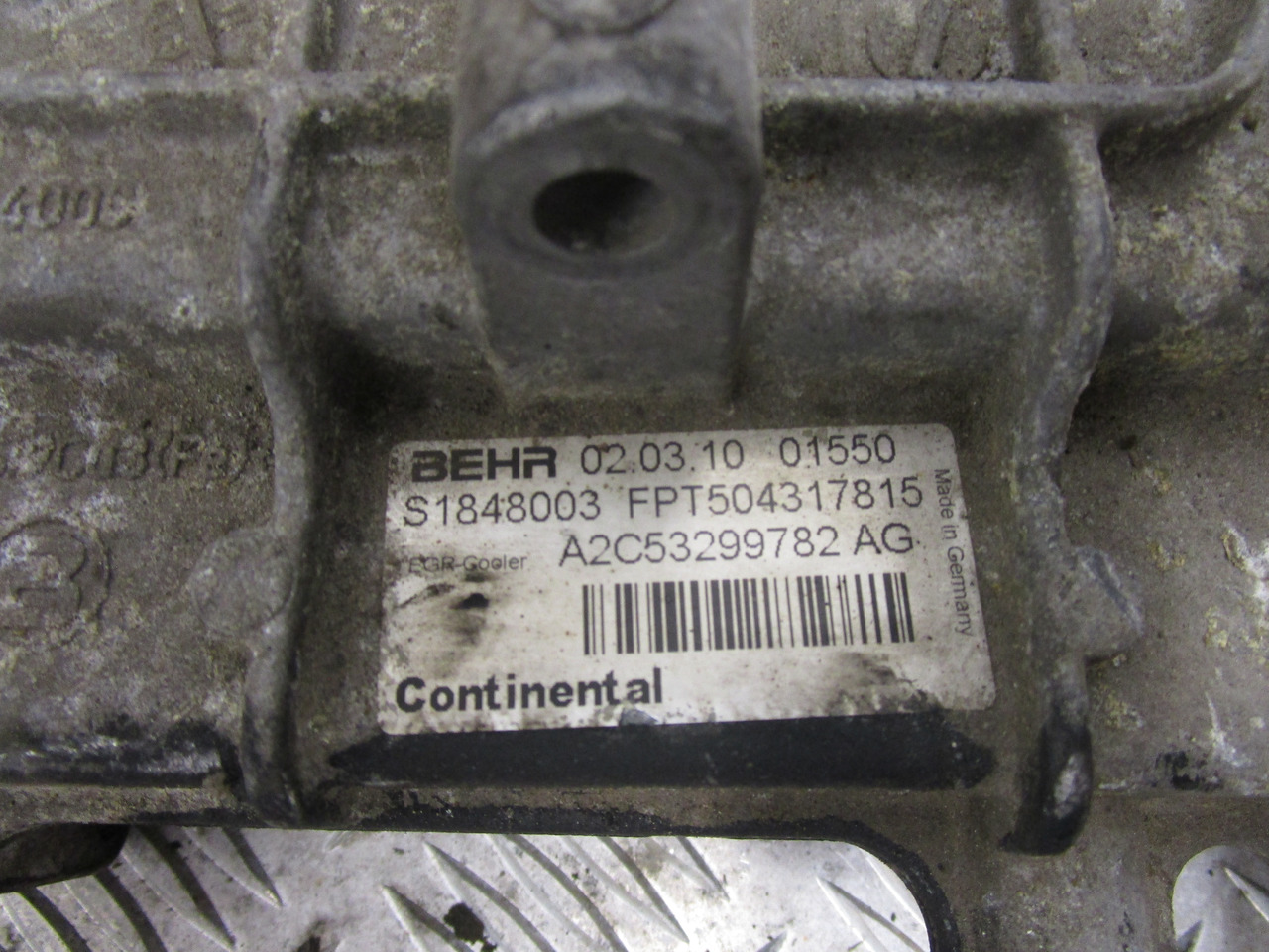 IVECO DAILY 3.0 EGR COOLER P/NO 504317815 - Dzinējs un rezerves daļas - Kravas automašīna: foto 2 IVECO DAILY 3.0 EGR COOLER P/NO 504317815 - Dzinējs un rezerves daļas - Kravas automašīna: foto 2