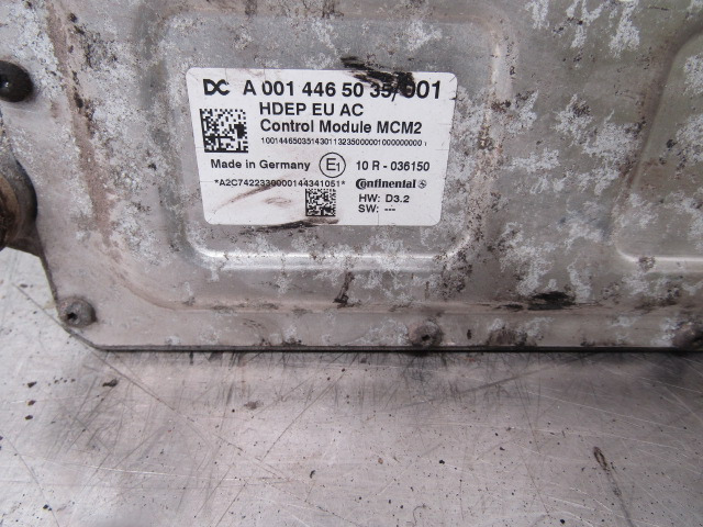 MERCEDES ACTROS MP4 OM471-6 ENGINE ECU P/NO A032 448 6235/001 - Elektroniskais vadības bloks (ECU) - Kravas automašīna: foto 3 MERCEDES ACTROS MP4 OM471-6 ENGINE ECU P/NO A032 448 6235/001 - Elektroniskais vadības bloks (ECU) - Kravas automašīna: foto 3