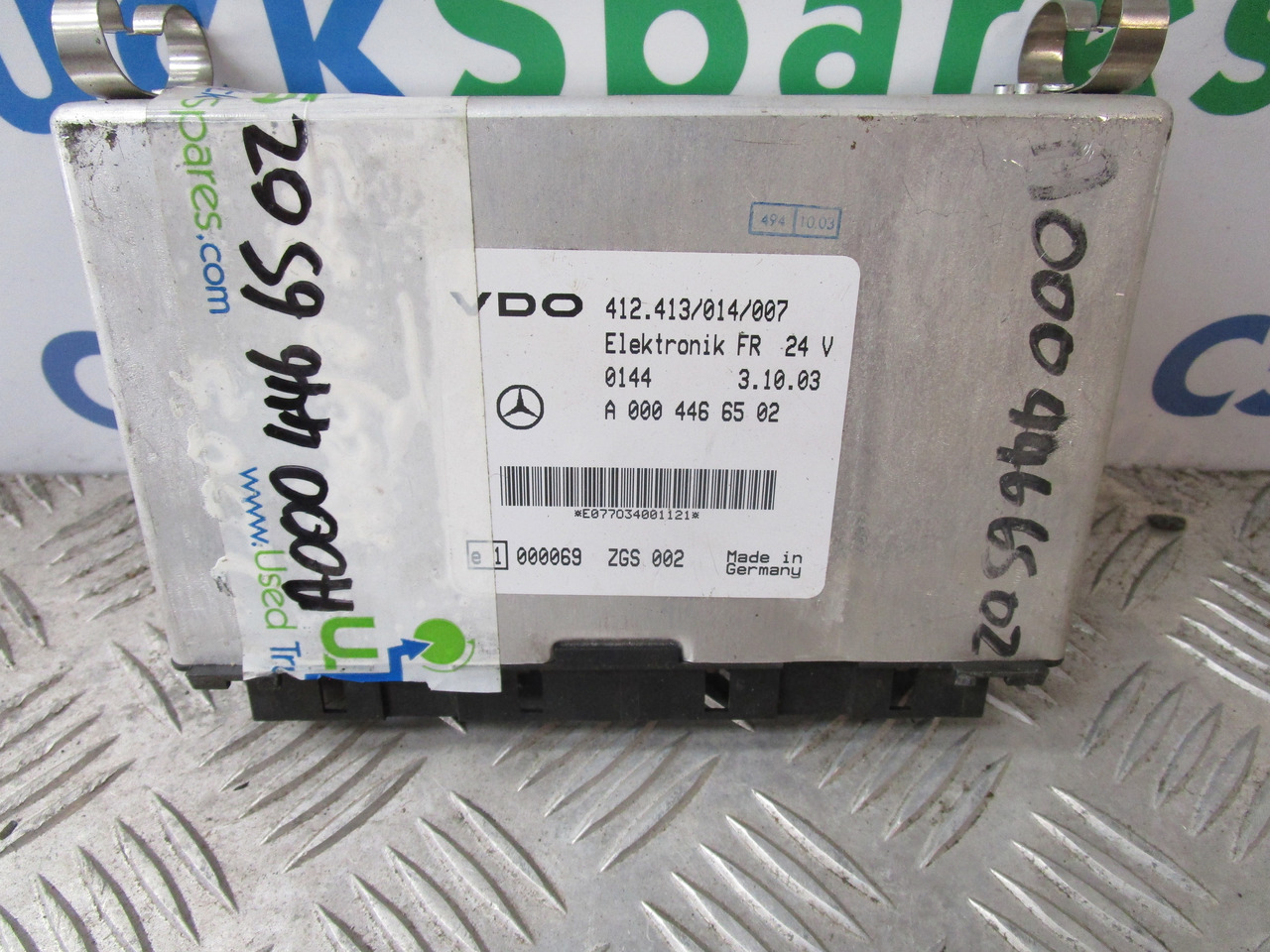 MERCEDES ATEGO FR ECU P/NO A0004466502 - Elektroniskais vadības bloks (ECU) - Kravas automašīna: foto 1 MERCEDES ATEGO FR ECU P/NO A0004466502 - Elektroniskais vadības bloks (ECU) - Kravas automašīna: foto 1