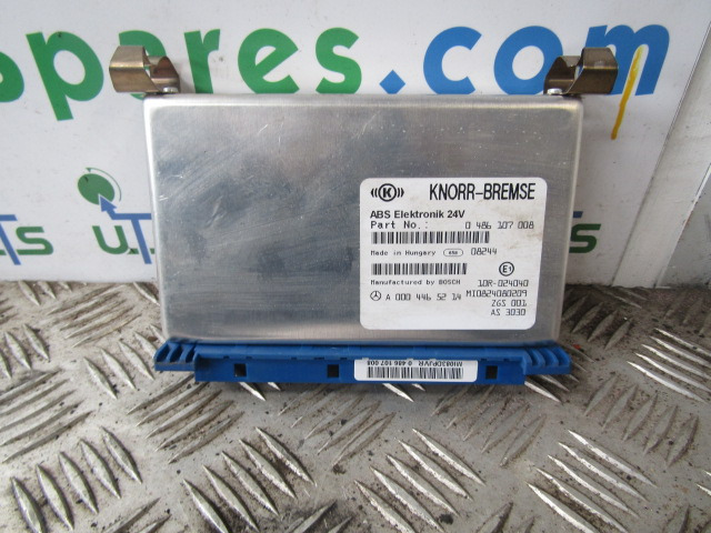 MERCEDES AXOR ABS ECU P/NO A000 446 52 14 - Elektroniskais vadības bloks (ECU) - Kravas automašīna: foto 1 MERCEDES AXOR ABS ECU P/NO A000 446 52 14 - Elektroniskais vadības bloks (ECU) - Kravas automašīna: foto 1