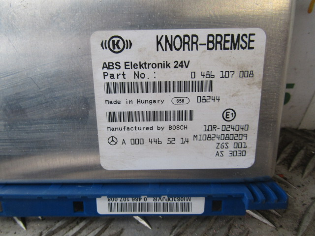 MERCEDES AXOR ABS ECU P/NO A000 446 52 14 - Elektroniskais vadības bloks (ECU) - Kravas automašīna: foto 2 MERCEDES AXOR ABS ECU P/NO A000 446 52 14 - Elektroniskais vadības bloks (ECU) - Kravas automašīna: foto 2