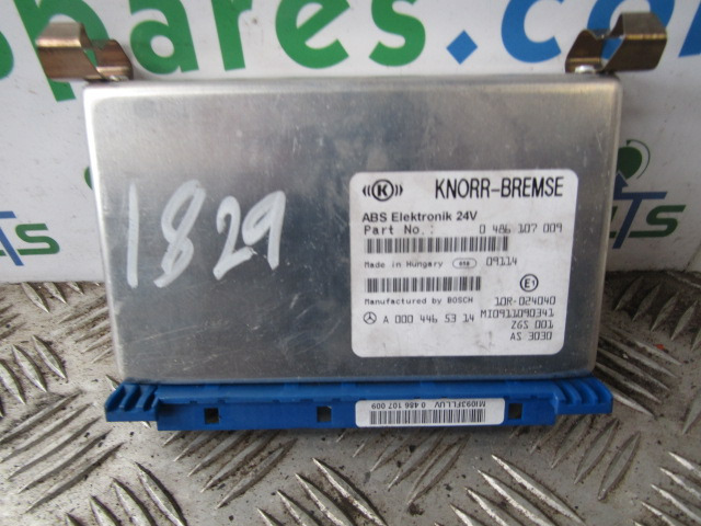 MERCEDES AXOR ABS ECU P/NO A0004465314 - Elektroniskais vadības bloks (ECU) - Kravas automašīna: foto 1 MERCEDES AXOR ABS ECU P/NO A0004465314 - Elektroniskais vadības bloks (ECU) - Kravas automašīna: foto 1