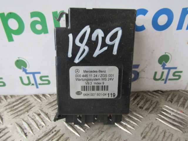 MERCEDES AXOR CONTROL UNIT P/NO 0004461124/ZGS 001 - Elektroniskais vadības bloks (ECU) - Kravas automašīna: foto 1 MERCEDES AXOR CONTROL UNIT P/NO 0004461124/ZGS 001 - Elektroniskais vadības bloks (ECU) - Kravas automašīna: foto 1