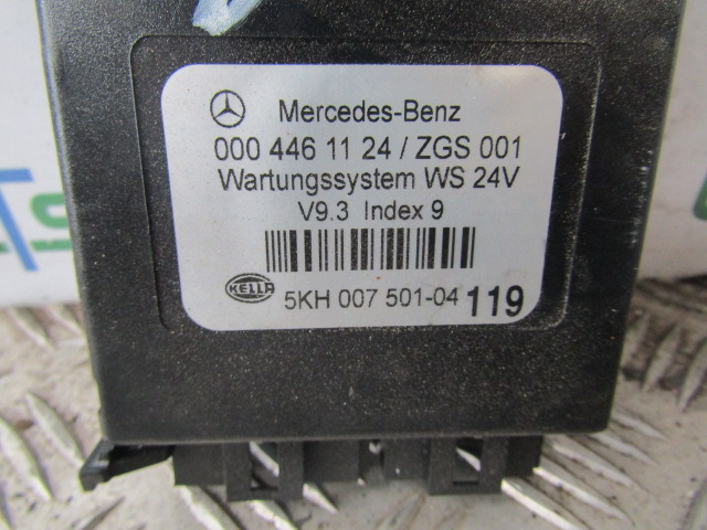 MERCEDES AXOR CONTROL UNIT P/NO 0004461124/ZGS 001 - Elektroniskais vadības bloks (ECU) - Kravas automašīna: foto 2 MERCEDES AXOR CONTROL UNIT P/NO 0004461124/ZGS 001 - Elektroniskais vadības bloks (ECU) - Kravas automašīna: foto 2
