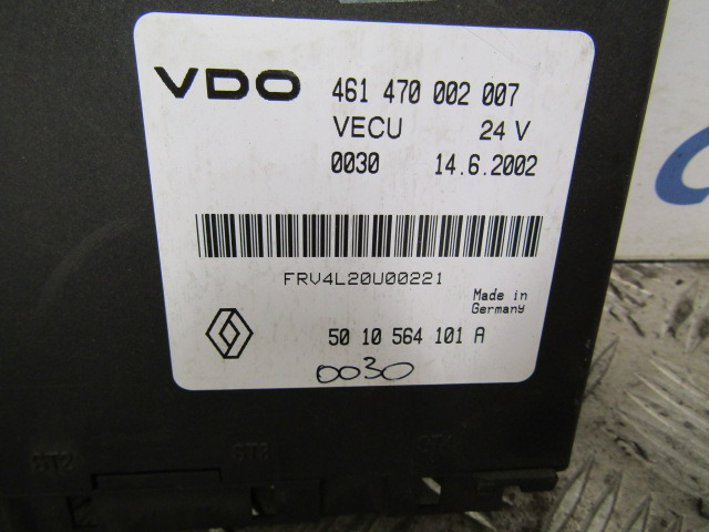 RENAULT MIDLUM DXI BODY CONTROL ECU P/NO 5010101A / 461470002008 - Elektroniskais vadības bloks (ECU) - Kravas automašīna: foto 2 RENAULT MIDLUM DXI BODY CONTROL ECU P/NO 5010101A / 461470002008 - Elektroniskais vadības bloks (ECU) - Kravas automašīna: foto 2