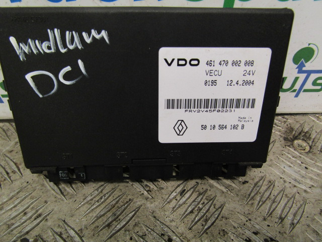 RENAULT MIDLUM VEHICLE BODY ECU P/NO 5010564102B / 461470002008 - Elektroniskais vadības bloks (ECU) - Kravas automašīna: foto 1 RENAULT MIDLUM VEHICLE BODY ECU P/NO 5010564102B / 461470002008 - Elektroniskais vadības bloks (ECU) - Kravas automašīna: foto 1