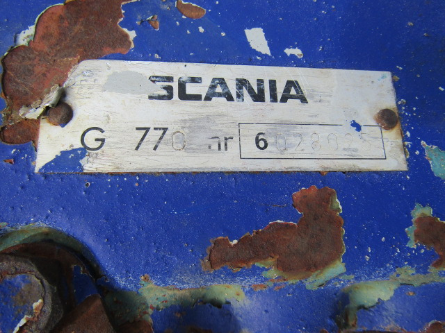 SCANIA 82/92 5 SPEED GEARBOX MODEL G770 - Pārnesumkārba - Kravas automašīna: foto 4 SCANIA 82/92 5 SPEED GEARBOX MODEL G770 - Pārnesumkārba - Kravas automašīna: foto 4