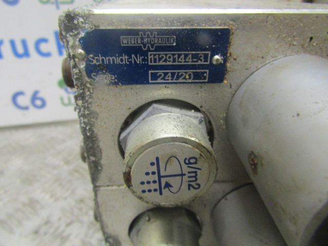 SCHMIDT STRATOS HYDRAULIC PACK P/NO 1129144-3 (WEBER HYDRAULIK SERIAL NO 24/24) - Hidraulika - Komunālā/ Specializētā tehnika: foto 3 SCHMIDT STRATOS HYDRAULIC PACK P/NO 1129144-3 (WEBER HYDRAULIK SERIAL NO 24/24) - Hidraulika - Komunālā/ Specializētā tehnika: foto 3