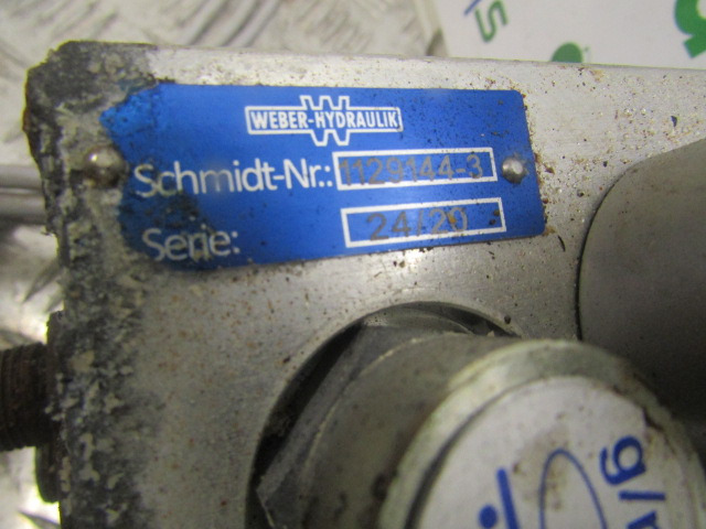SCHMIDT STRATOS HYDRAULIC PACK P/NO 1129144-3 (WEBER HYDRAULIK SERIAL NO 24/24) - Hidraulika - Komunālā/ Specializētā tehnika: foto 1 SCHMIDT STRATOS HYDRAULIC PACK P/NO 1129144-3 (WEBER HYDRAULIK SERIAL NO 24/24) - Hidraulika - Komunālā/ Specializētā tehnika: foto 1