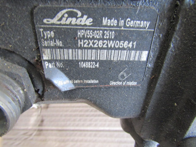 SCHMIDT SWINGO TYPE LINDE HPV55:02R 2510 GEARBOX - Pārnesumkārba - Kravas automašīna: foto 2 SCHMIDT SWINGO TYPE LINDE HPV55:02R 2510 GEARBOX - Pārnesumkārba - Kravas automašīna: foto 2