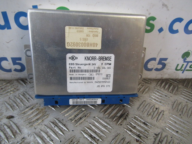 VOLVO FE EBS ECU P/NO 0486106 085 - Elektroniskais vadības bloks (ECU) - Kravas automašīna: foto 1 VOLVO FE EBS ECU P/NO 0486106 085 - Elektroniskais vadības bloks (ECU) - Kravas automašīna: foto 1