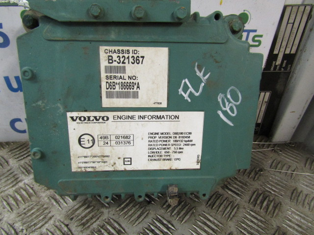 VOLVO FL6 D6B 180 ENGINE ECU O/NO 03161965 – PO3 - Elektroniskais vadības bloks (ECU) - Kravas automašīna: foto 4 VOLVO FL6 D6B 180 ENGINE ECU O/NO 03161965 – PO3 - Elektroniskais vadības bloks (ECU) - Kravas automašīna: foto 4