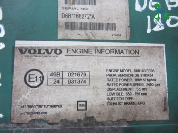 VOLVO FLE 180 ENGINE ECU P/NO D6B 168272A - Elektroniskais vadības bloks (ECU) - Kravas automašīna: foto 2 VOLVO FLE 180 ENGINE ECU P/NO D6B 168272A - Elektroniskais vadības bloks (ECU) - Kravas automašīna: foto 2