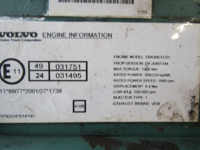 VOLVO FM9 D9A 300 ENGINE ECU EURO 3 - Elektroniskais vadības bloks (ECU) - Kravas automašīna: foto 3 VOLVO FM9 D9A 300 ENGINE ECU EURO 3 - Elektroniskais vadības bloks (ECU) - Kravas automašīna: foto 3
