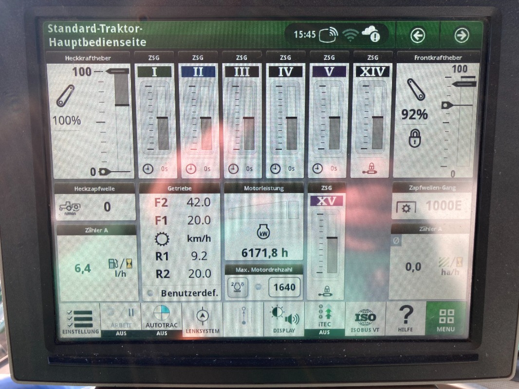 John Deere 7310R - Traktors: foto 4 John Deere 7310R - Traktors: foto 4