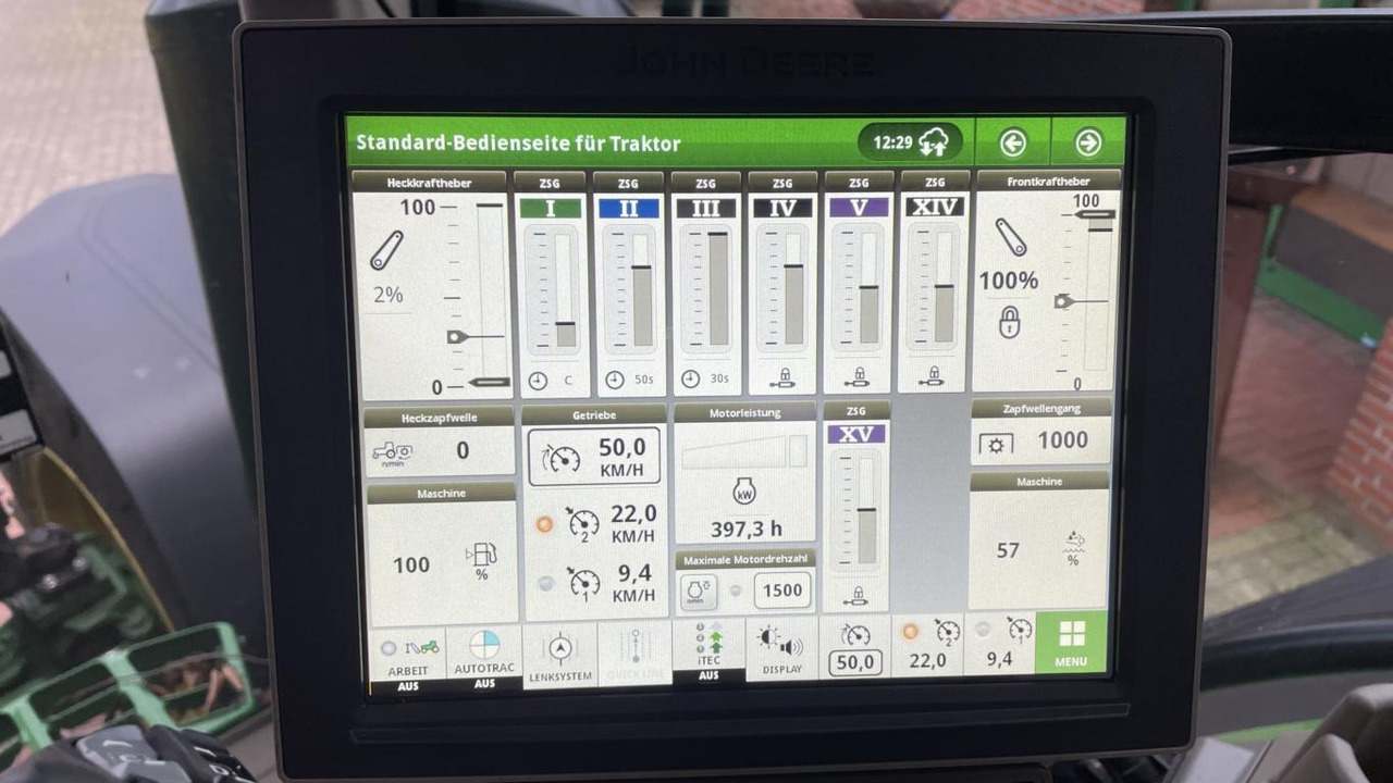 John Deere TRAKTOR 7R350 - Traktors: foto 5 John Deere TRAKTOR 7R350 - Traktors: foto 5