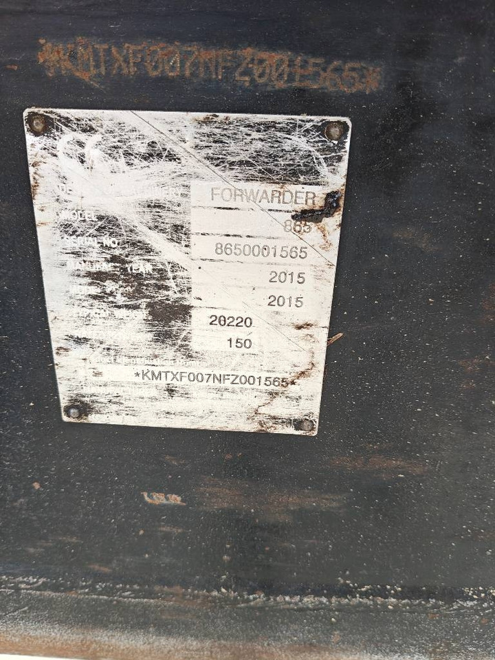 Komatsu 865 - Forvarders: foto 3 Komatsu 865 - Forvarders: foto 3