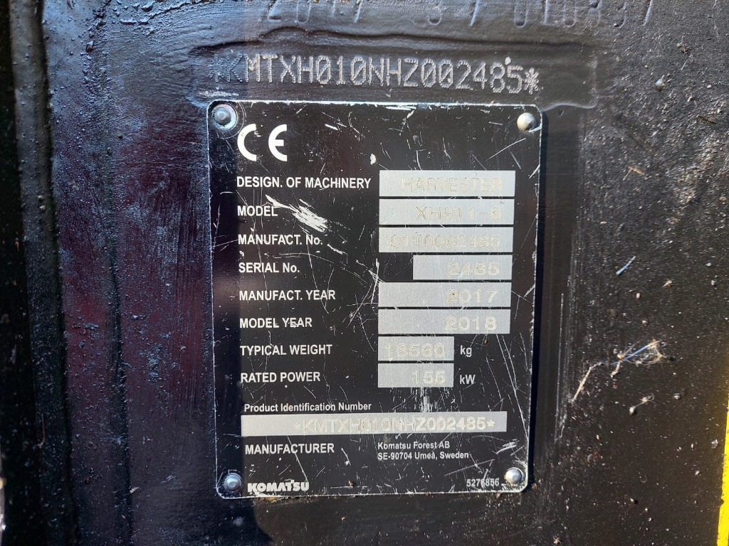 Komatsu 911 - Harvesters: foto 2 Komatsu 911 - Harvesters: foto 2