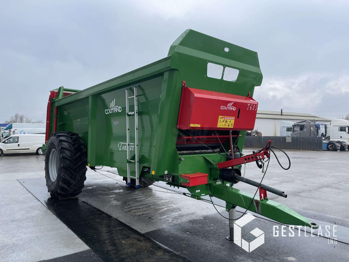 COUTANT TWISTER T605 - Organisko mēslu izkliedētājs: foto 4 COUTANT TWISTER T605 - Organisko mēslu izkliedētājs: foto 4