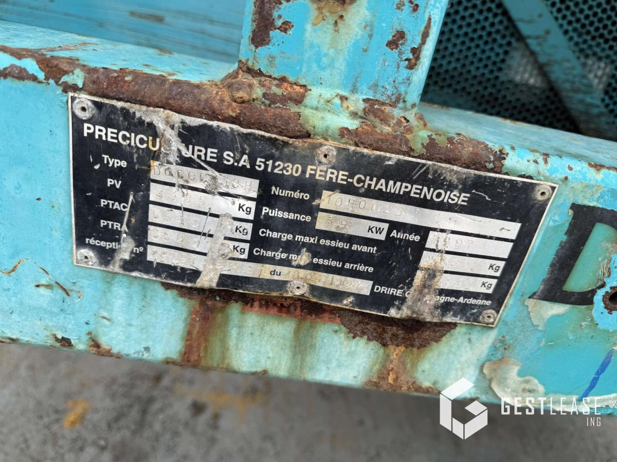 Traktors ar paaugstinātu klīrensu LOISEAU DOGGER 10H: foto 11 Traktors ar paaugstinātu klīrensu LOISEAU DOGGER 10H: foto 11