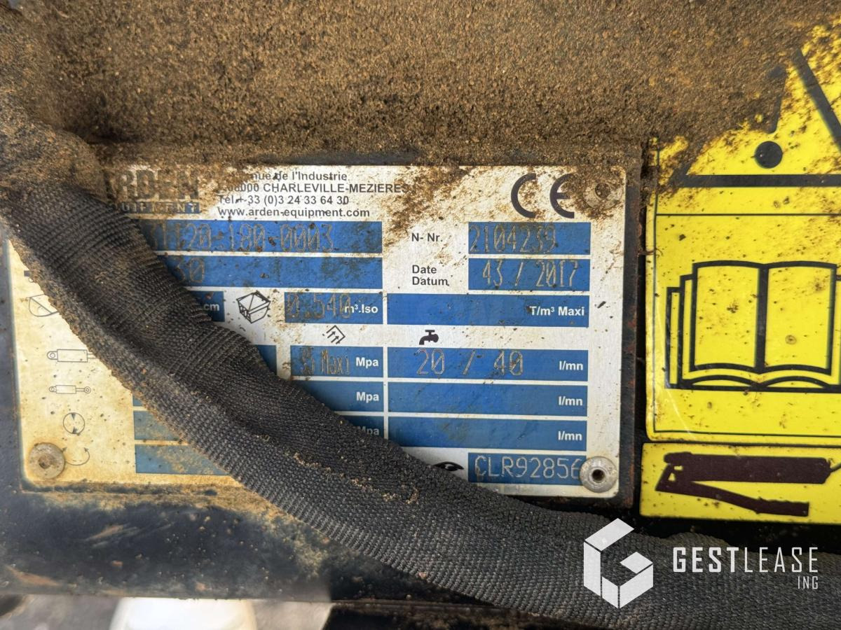 Riteņu ekskavators Liebherr A312 Litronic: foto 8