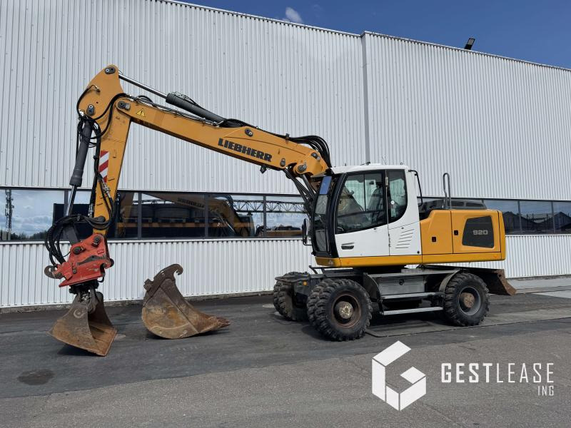 Liebherr A920 Litronic - Riteņu ekskavators: foto 1 Liebherr A920 Litronic - Riteņu ekskavators: foto 1