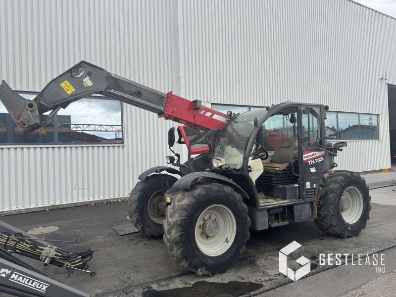 MASSEY FERGUSON TH 708 L - Bīdmasta krautņotājs: foto 1 MASSEY FERGUSON TH 708 L - Bīdmasta krautņotājs: foto 1