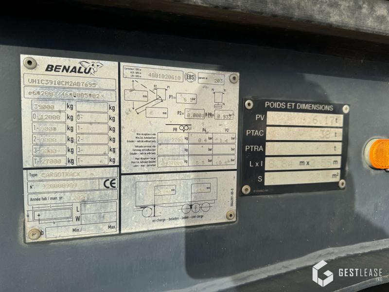 Marrel C39 CARGOTRACK V2 - Puspiekabe pašizgāzējs: foto 5 Marrel C39 CARGOTRACK V2 - Puspiekabe pašizgāzējs: foto 5