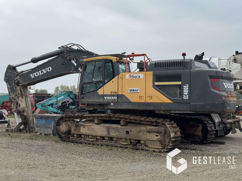 Volvo EC 480 EL - Kāpurķēžu ekskavators: foto 2 Volvo EC 480 EL - Kāpurķēžu ekskavators: foto 2