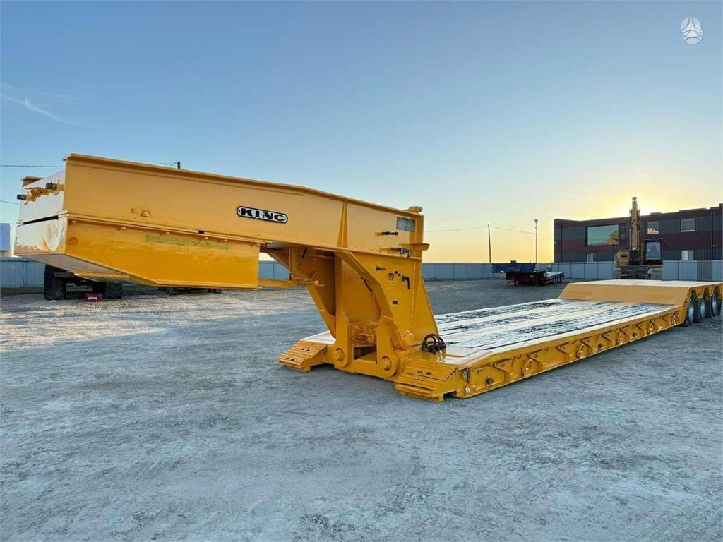 King GTL 83/34 lowbed - Puspiekabe: foto 2 King GTL 83/34 lowbed - Puspiekabe: foto 2