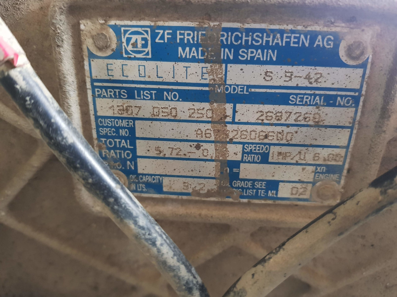 MB Gearbox S5-42 - Pārnesumkārba un rezerves daļas - Kravas automašīna: foto 2 MB Gearbox S5-42 - Pārnesumkārba un rezerves daļas - Kravas automašīna: foto 2