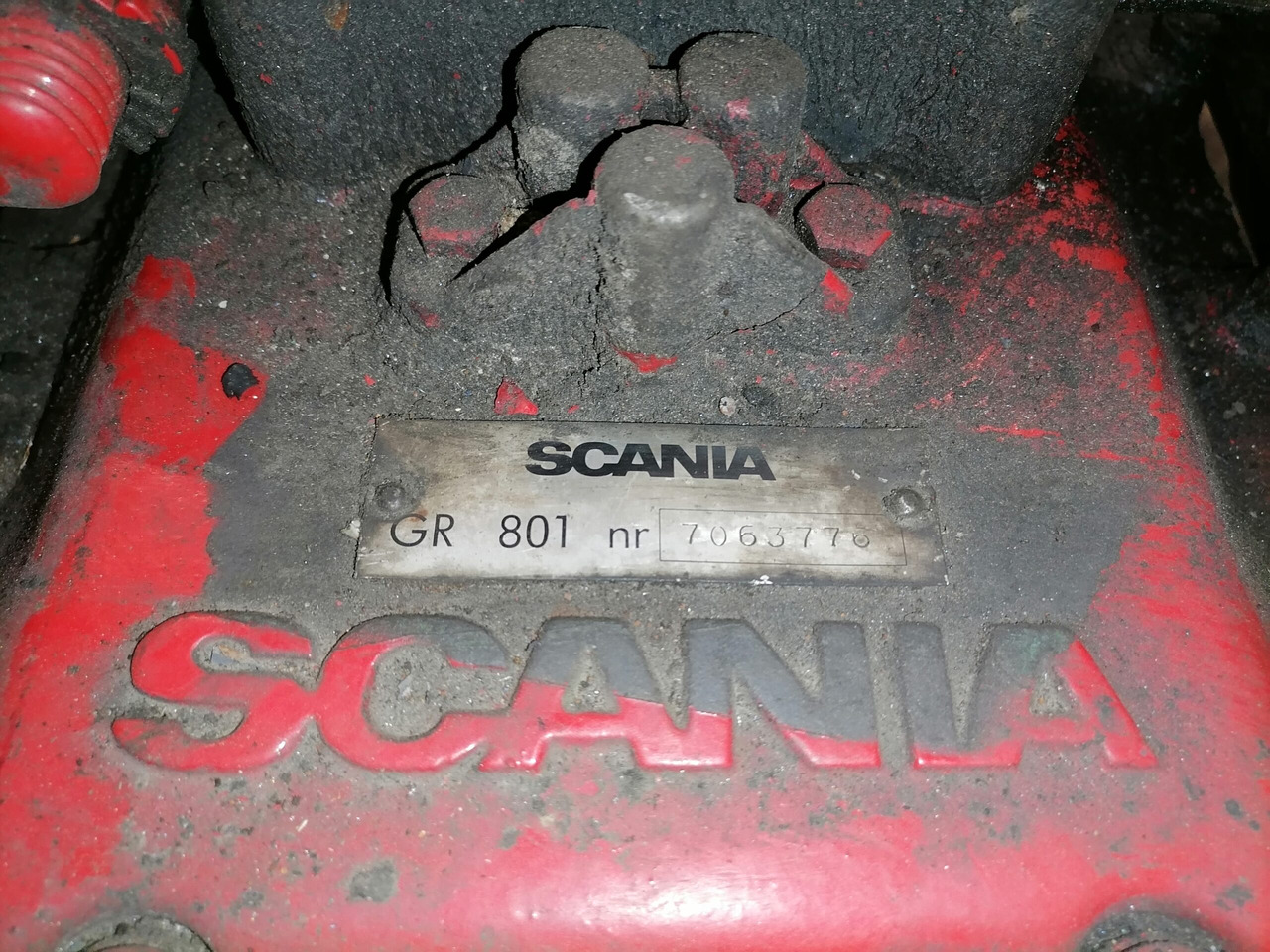 Pārnesumkārba un rezerves daļas - Kravas automašīna Scania Käigukast GR801opc GR801: foto 8