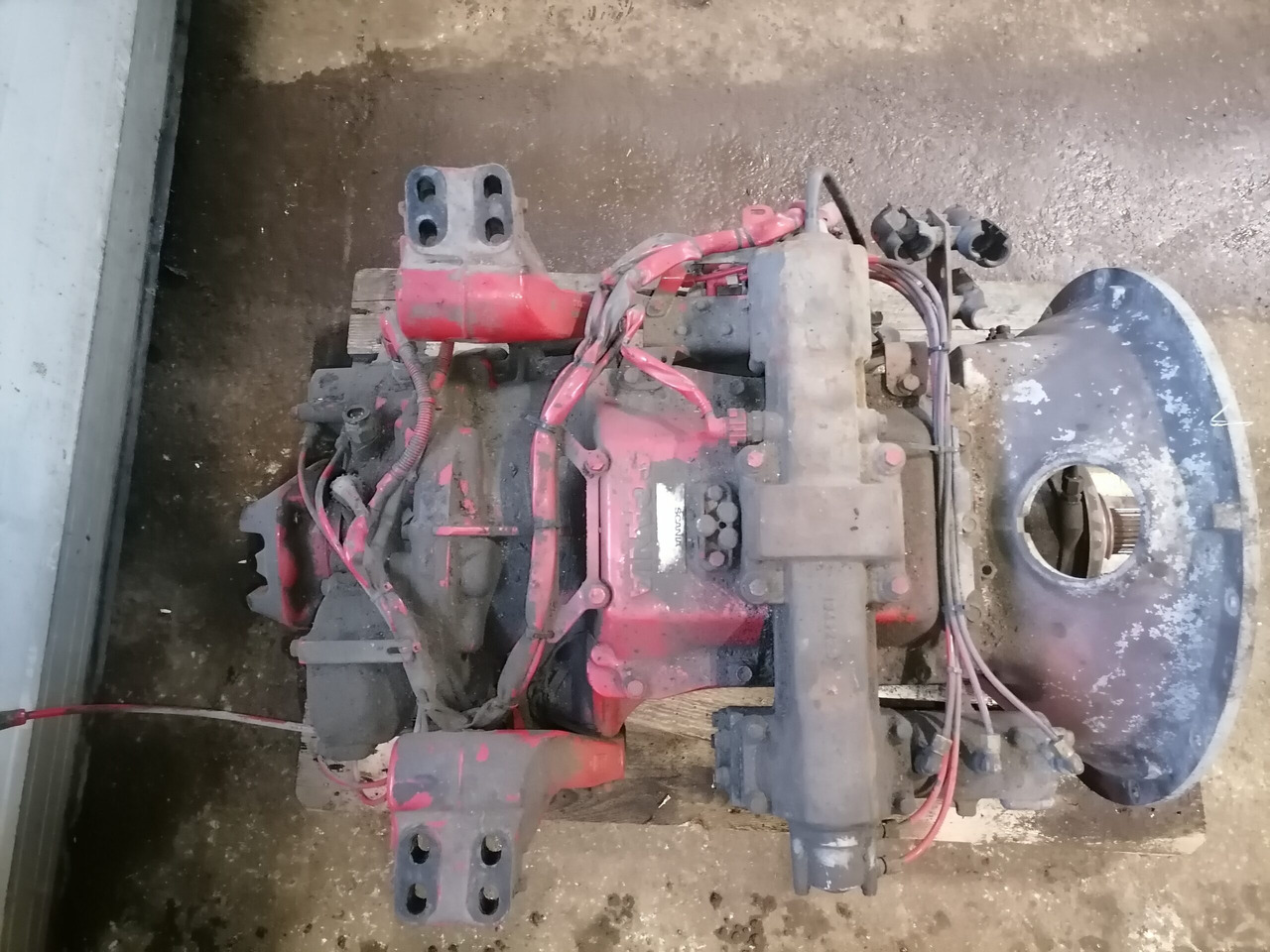 Pārnesumkārba un rezerves daļas - Kravas automašīna Scania Käigukast GR801opc GR801: foto 7