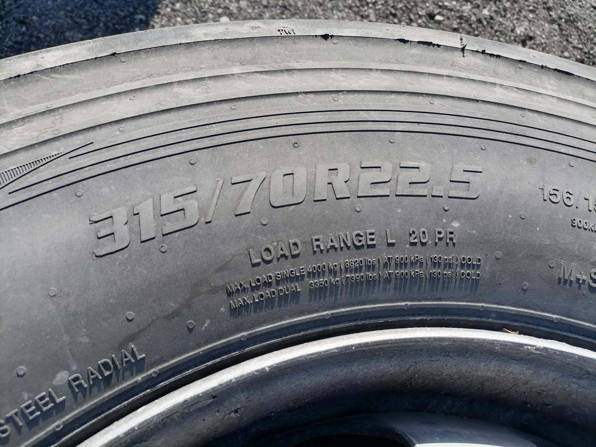 Volvo Westlake 315/70R22,5 31570R225 - Riepas un diski - Kravas automašīna: foto 3 Volvo Westlake 315/70R22,5 31570R225 - Riepas un diski - Kravas automašīna: foto 3