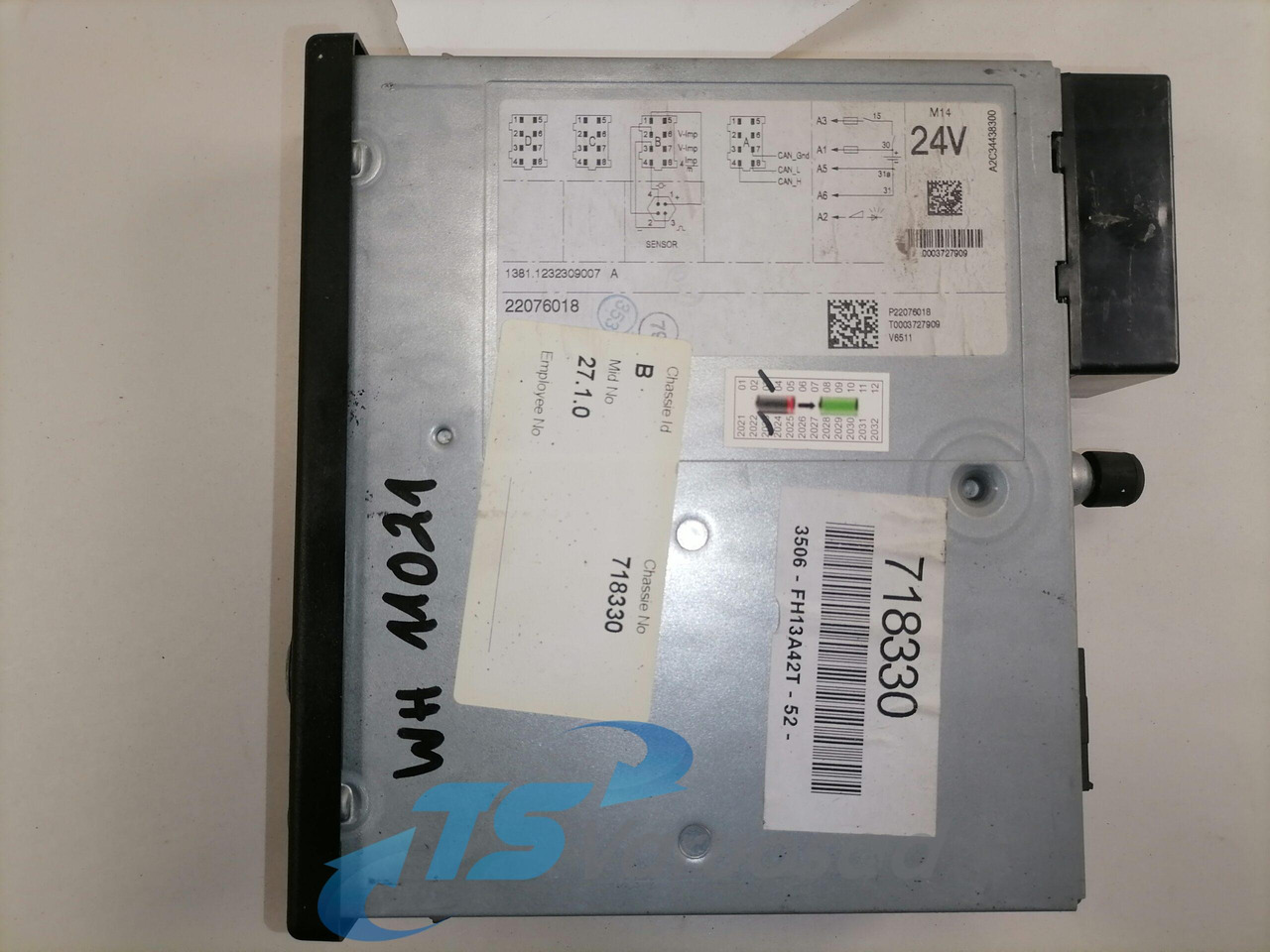 Volvo tachograph 22076018 - Tahogrāfs - Kravas automašīna: foto 4 Volvo tachograph 22076018 - Tahogrāfs - Kravas automašīna: foto 4