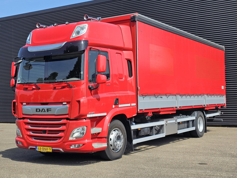 DAF CF 340 SPACECAB / 2 X BDF LAADBAK - Kravas automašīna ar tentu: foto 2 DAF CF 340 SPACECAB / 2 X BDF LAADBAK - Kravas automašīna ar tentu: foto 2