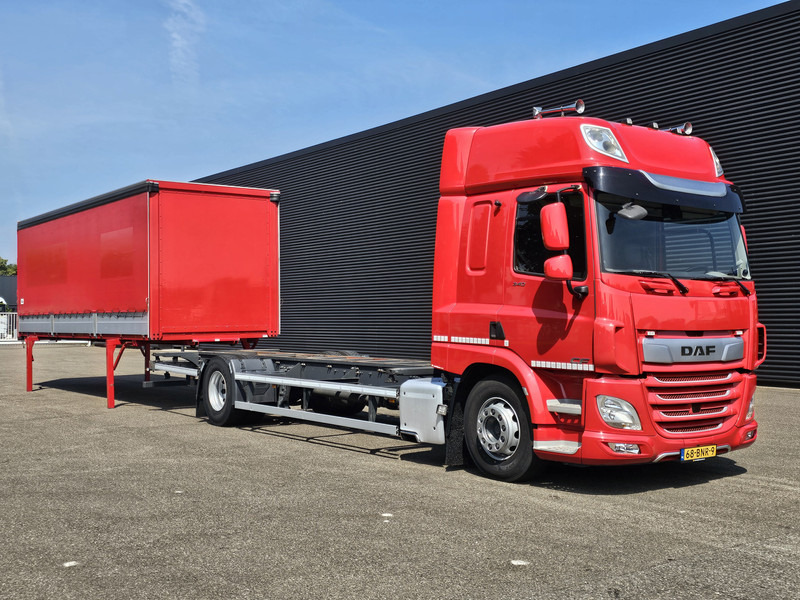 DAF CF 340 SPACECAB / 2 X BDF LAADBAK - Kravas automašīna ar tentu: foto 4 DAF CF 340 SPACECAB / 2 X BDF LAADBAK - Kravas automašīna ar tentu: foto 4