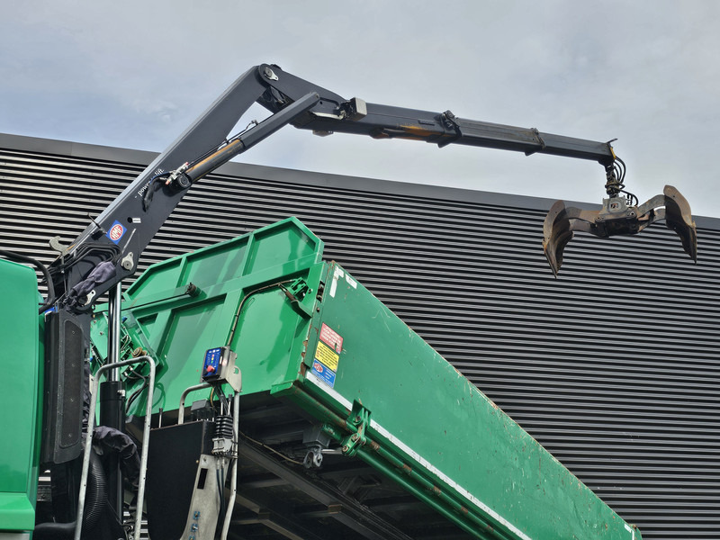 DAF TATRA 6X6 / T158/II / 2 SIDE TIPPER - HMF Z CRANE - Kravas automašīna pašizgāzējs, Kravas auto ar manipulatoru: foto 2 DAF TATRA 6X6 / T158/II / 2 SIDE TIPPER - HMF Z CRANE - Kravas automašīna pašizgāzējs, Kravas auto ar manipulatoru: foto 2