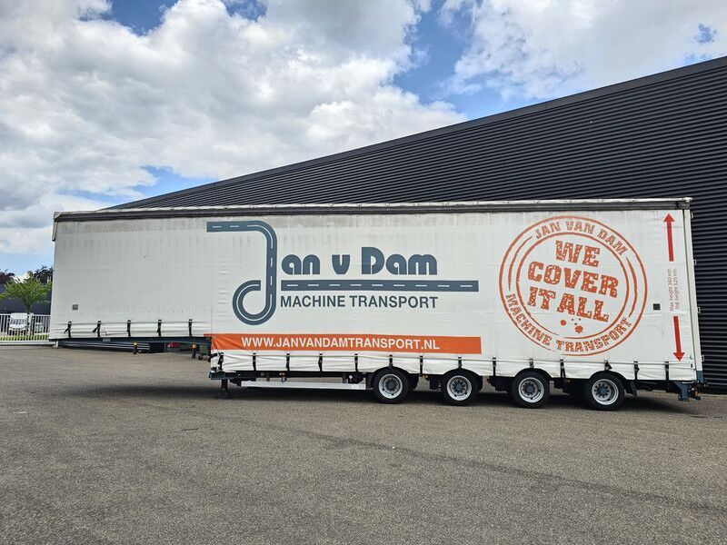 ES-GE 4STL48 / 4 AXLE / SLIDING ROOF / EXPANDABLE / LIFT ROOF - Puspiekabe zema profila platforma: foto 3 ES-GE 4STL48 / 4 AXLE / SLIDING ROOF / EXPANDABLE / LIFT ROOF - Puspiekabe zema profila platforma: foto 3