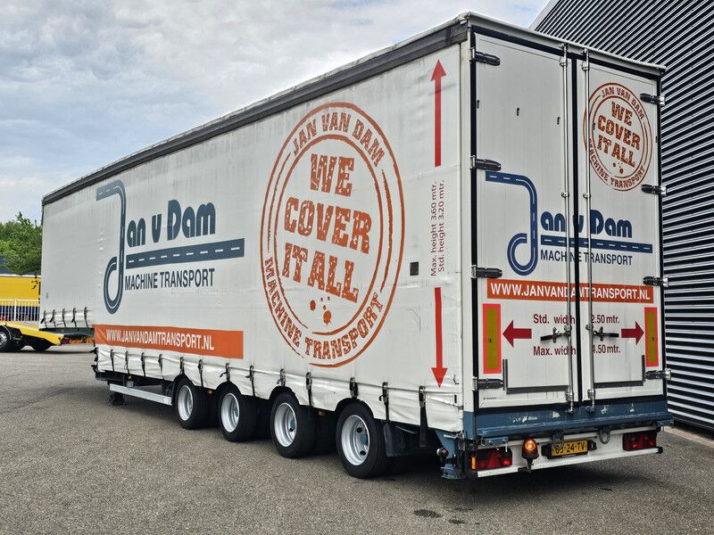 ES-GE 4STL48 / 4 AXLE / SLIDING ROOF / EXPANDABLE / LIFT ROOF - Puspiekabe zema profila platforma: foto 2 ES-GE 4STL48 / 4 AXLE / SLIDING ROOF / EXPANDABLE / LIFT ROOF - Puspiekabe zema profila platforma: foto 2