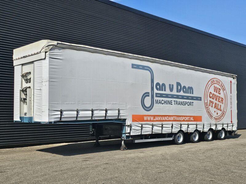 ES-GE 4STL48 / 4 AXLE / SLIDING ROOF / EXPANDABLE / LIFT ROOF - Puspiekabe zema profila platforma: foto 1 ES-GE 4STL48 / 4 AXLE / SLIDING ROOF / EXPANDABLE / LIFT ROOF - Puspiekabe zema profila platforma: foto 1