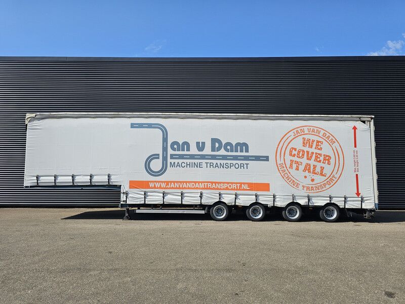 ES-GE 4STL48 / 4 AXLE / SLIDING ROOF / EXPANDABLE / LIFT ROOF - Puspiekabe zema profila platforma: foto 2 ES-GE 4STL48 / 4 AXLE / SLIDING ROOF / EXPANDABLE / LIFT ROOF - Puspiekabe zema profila platforma: foto 2