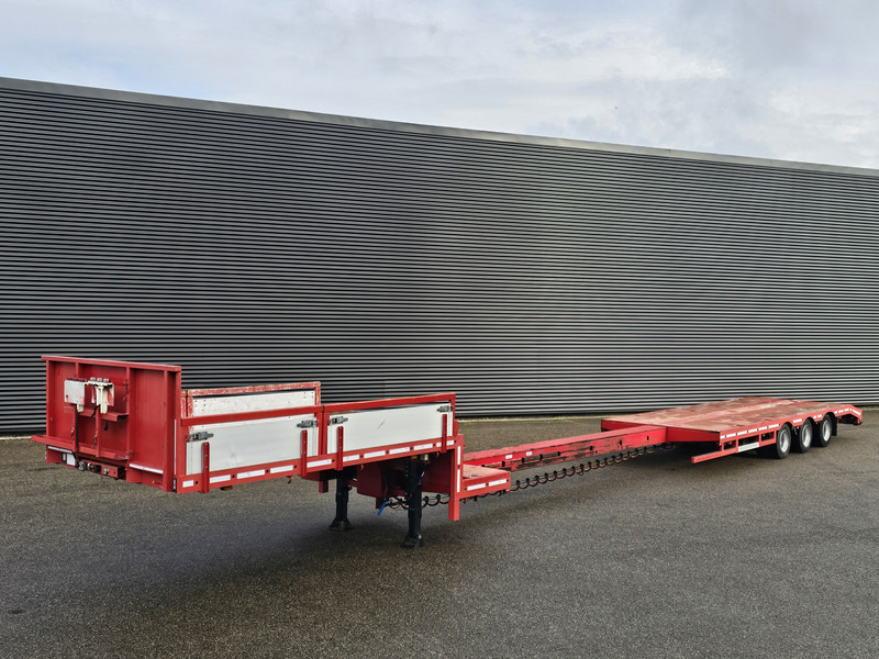 Lintrailers 3 LSDU 18-27 / 3 AXLE / EXTENDABLE - Puspiekabe zema profila platforma: foto 1 Lintrailers 3 LSDU 18-27 / 3 AXLE / EXTENDABLE - Puspiekabe zema profila platforma: foto 1